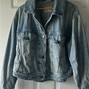 We The Free Light Blue Jean Jacket